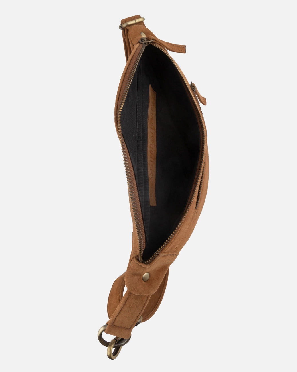 Belle Suede Leather Belt Bag
