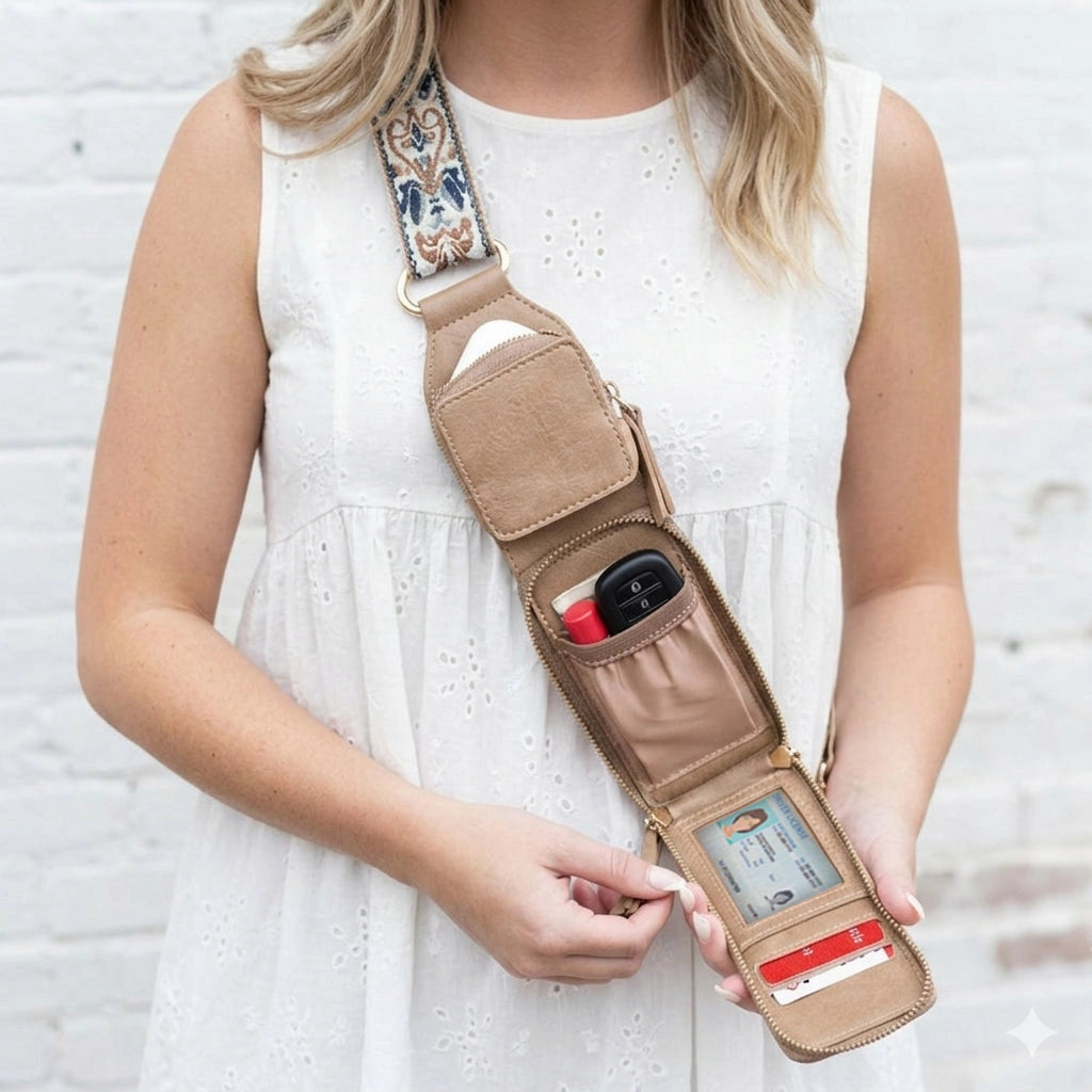 Zip & Clip Phone Strap