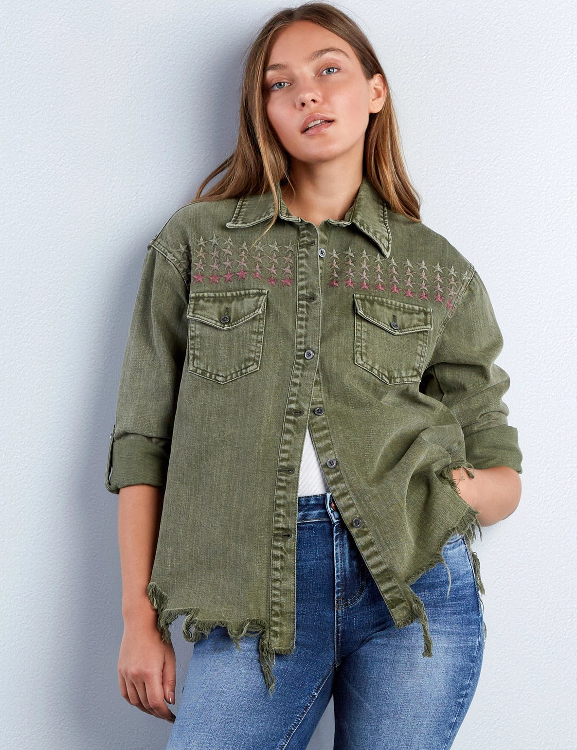 BillyT Superstar Denim Shirt Jacket