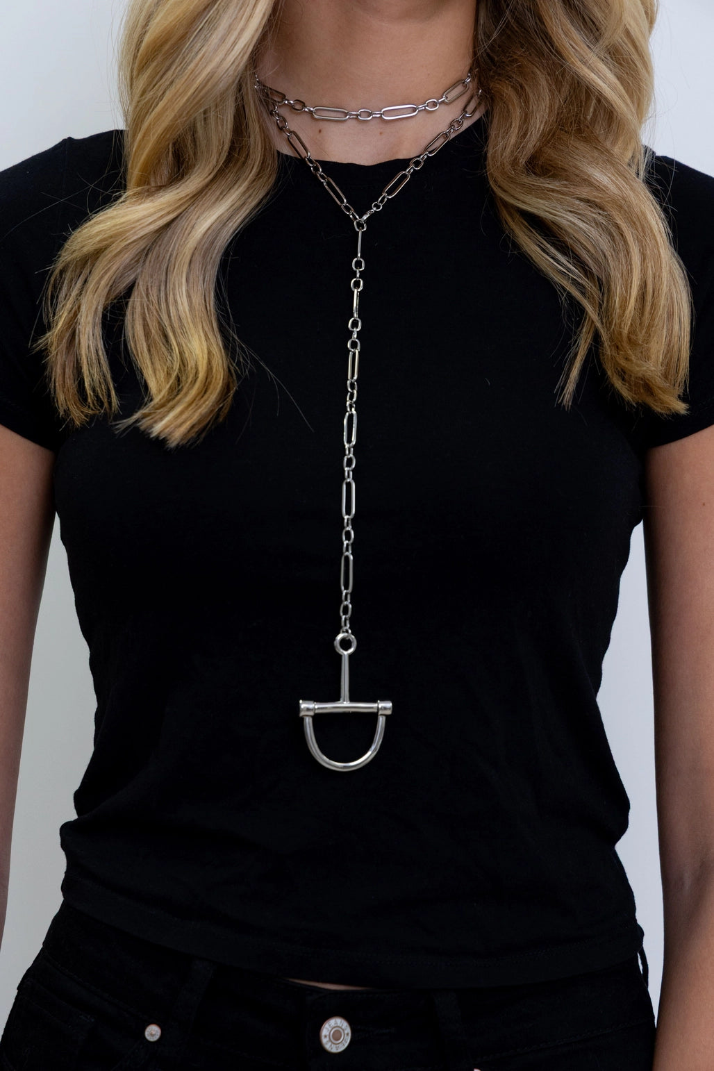 Stirrup Chain Necklace