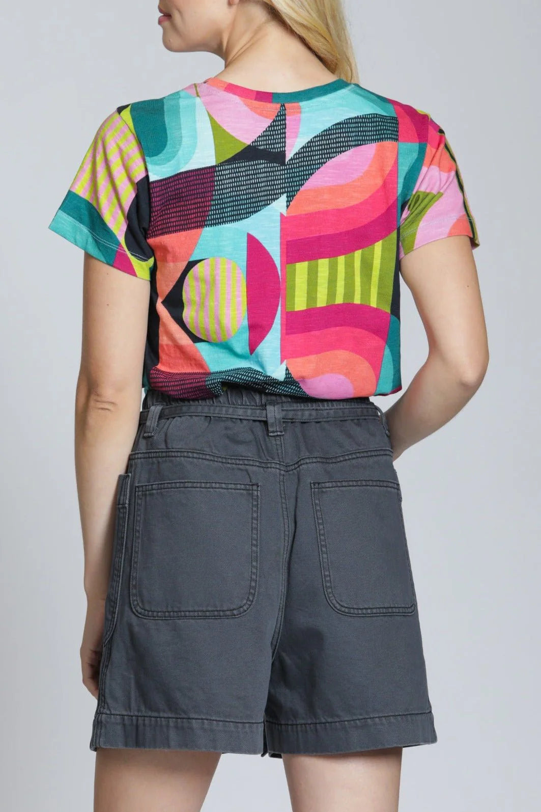 APNY Abstract Knit Tee