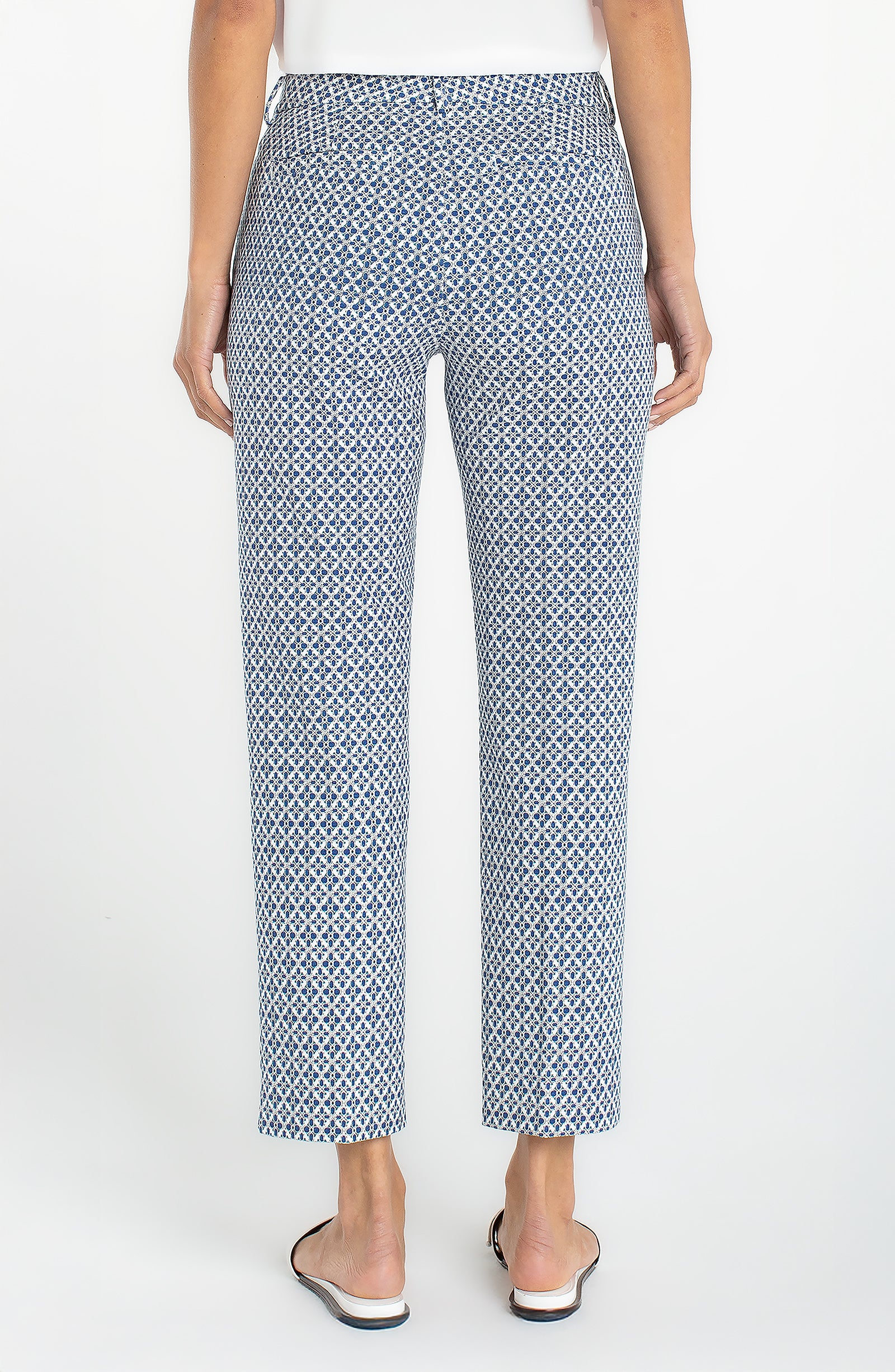 LPLA Blue Tile Print Kelsey