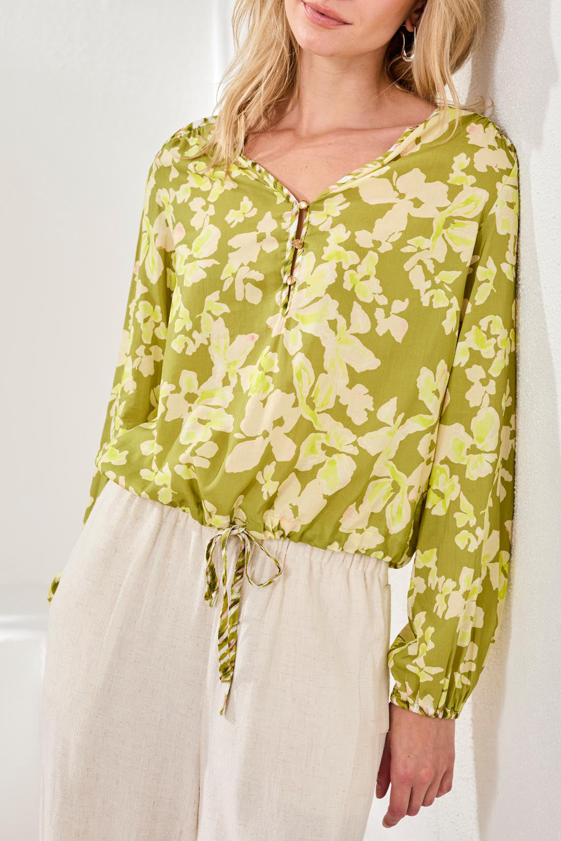 TRBL Kiwi Zest Blouse
