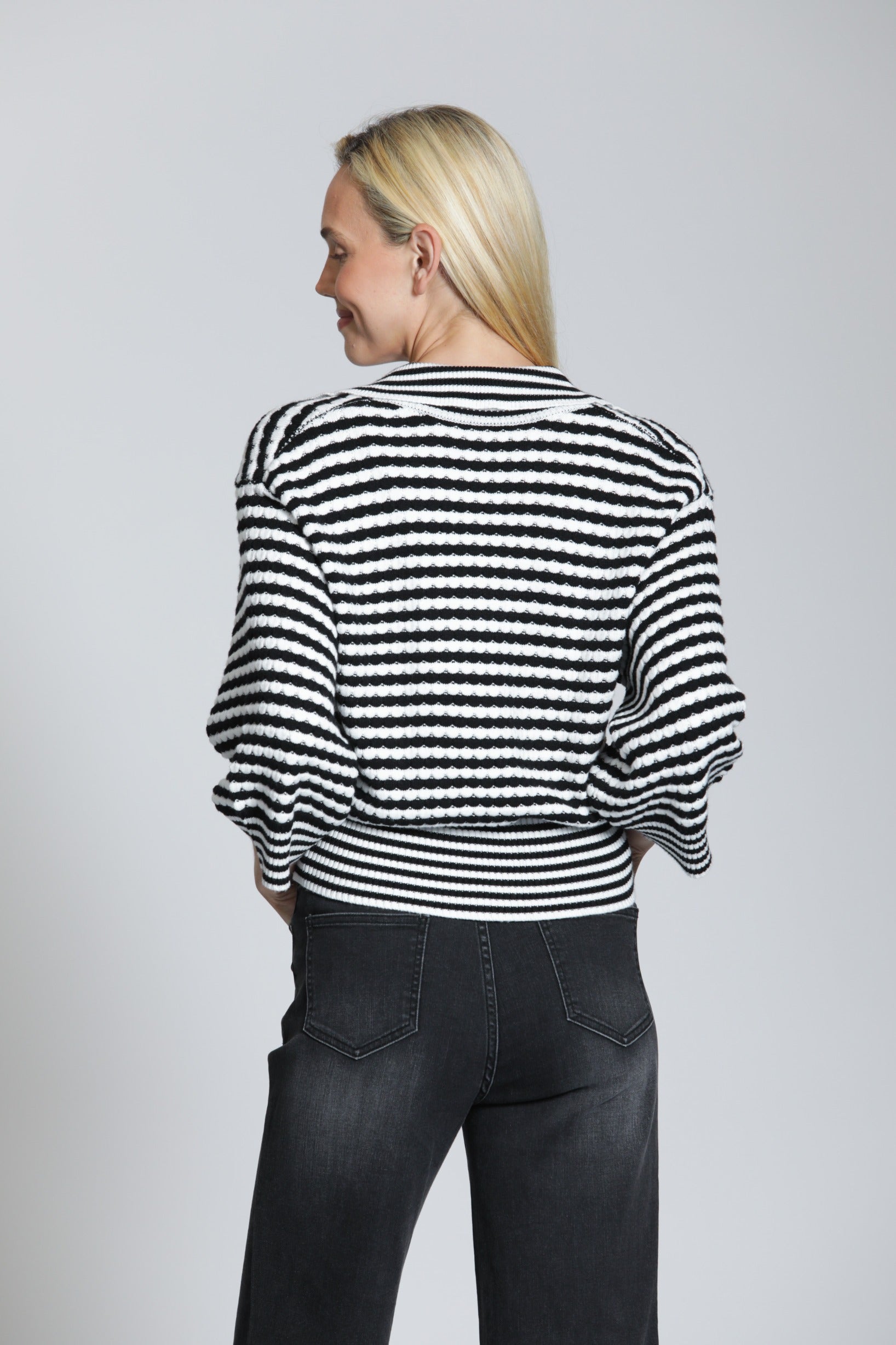 APNY Black & White Sweater