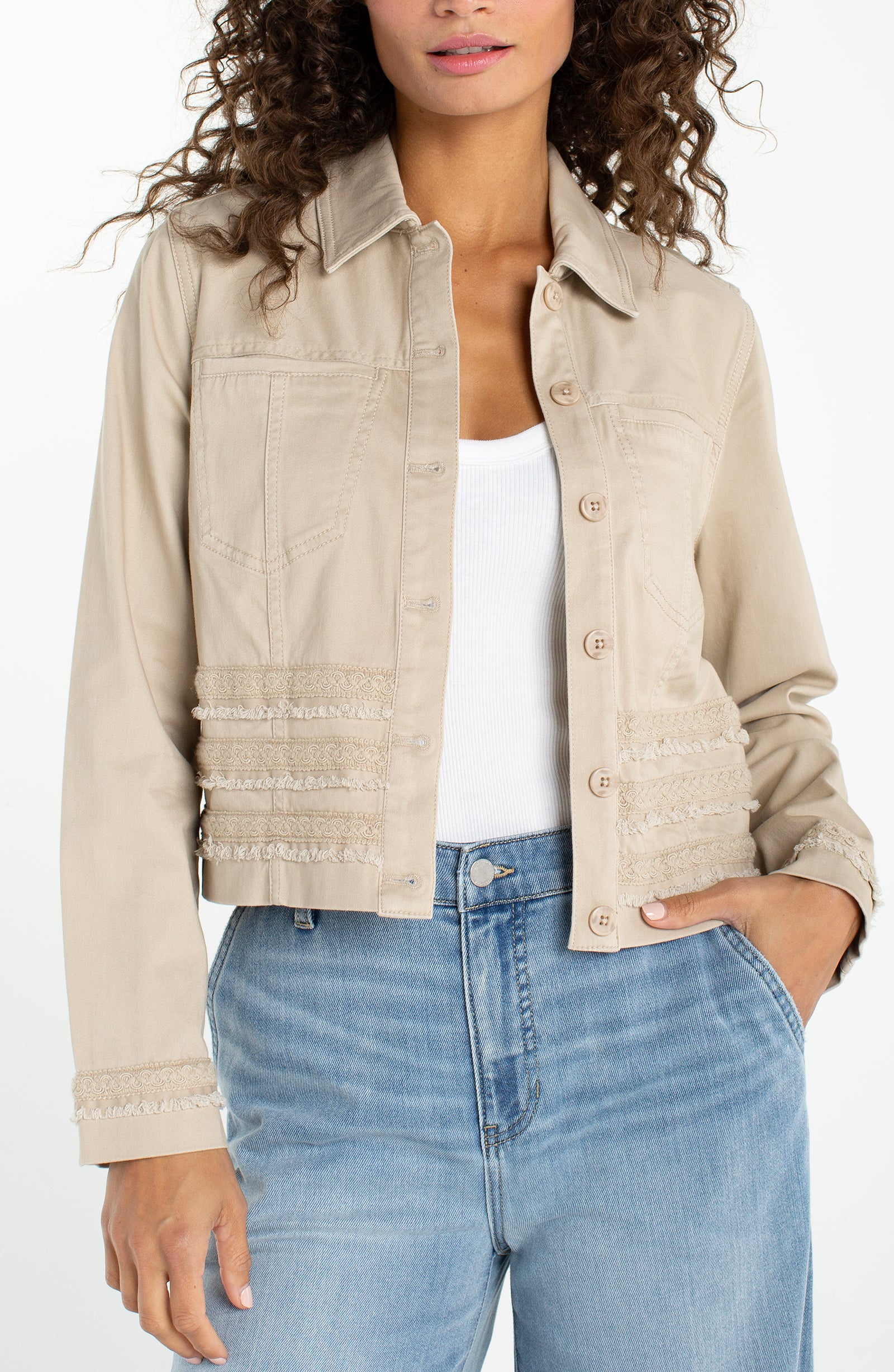 LPLA Safari Sand Trucker Jacket