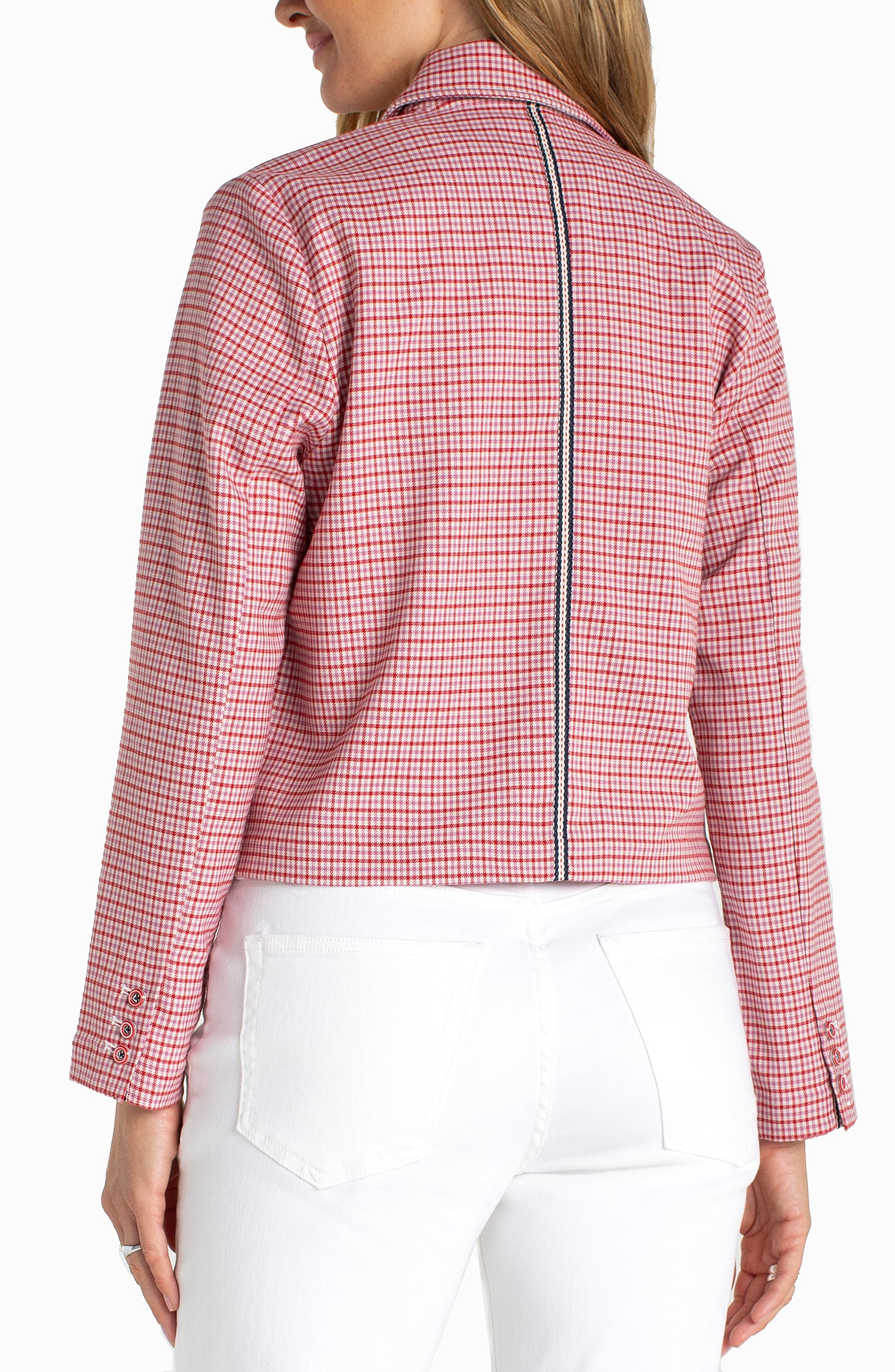 LPLA Cherry Red Shacket