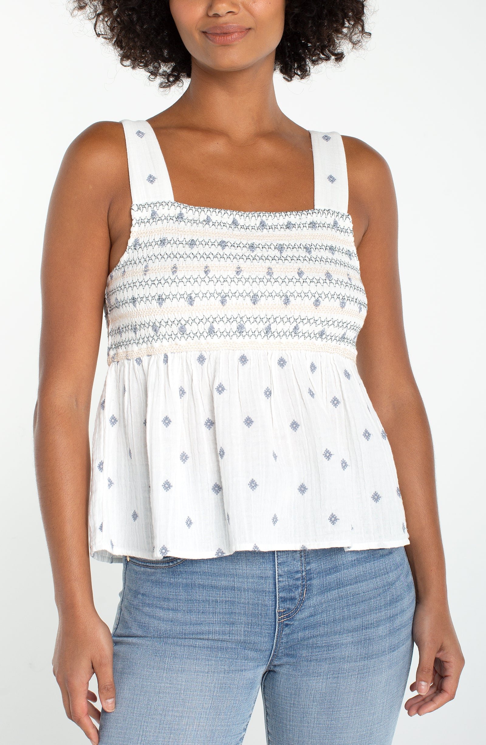 LPLA Smocked Top