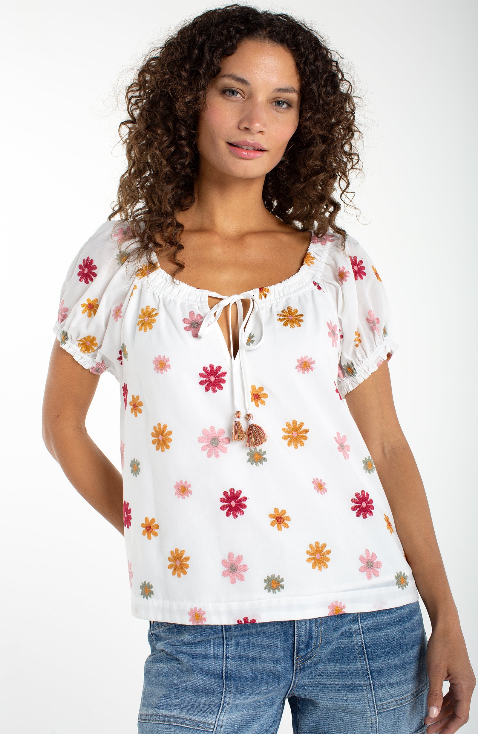 LPLA Multi Flower Blouse