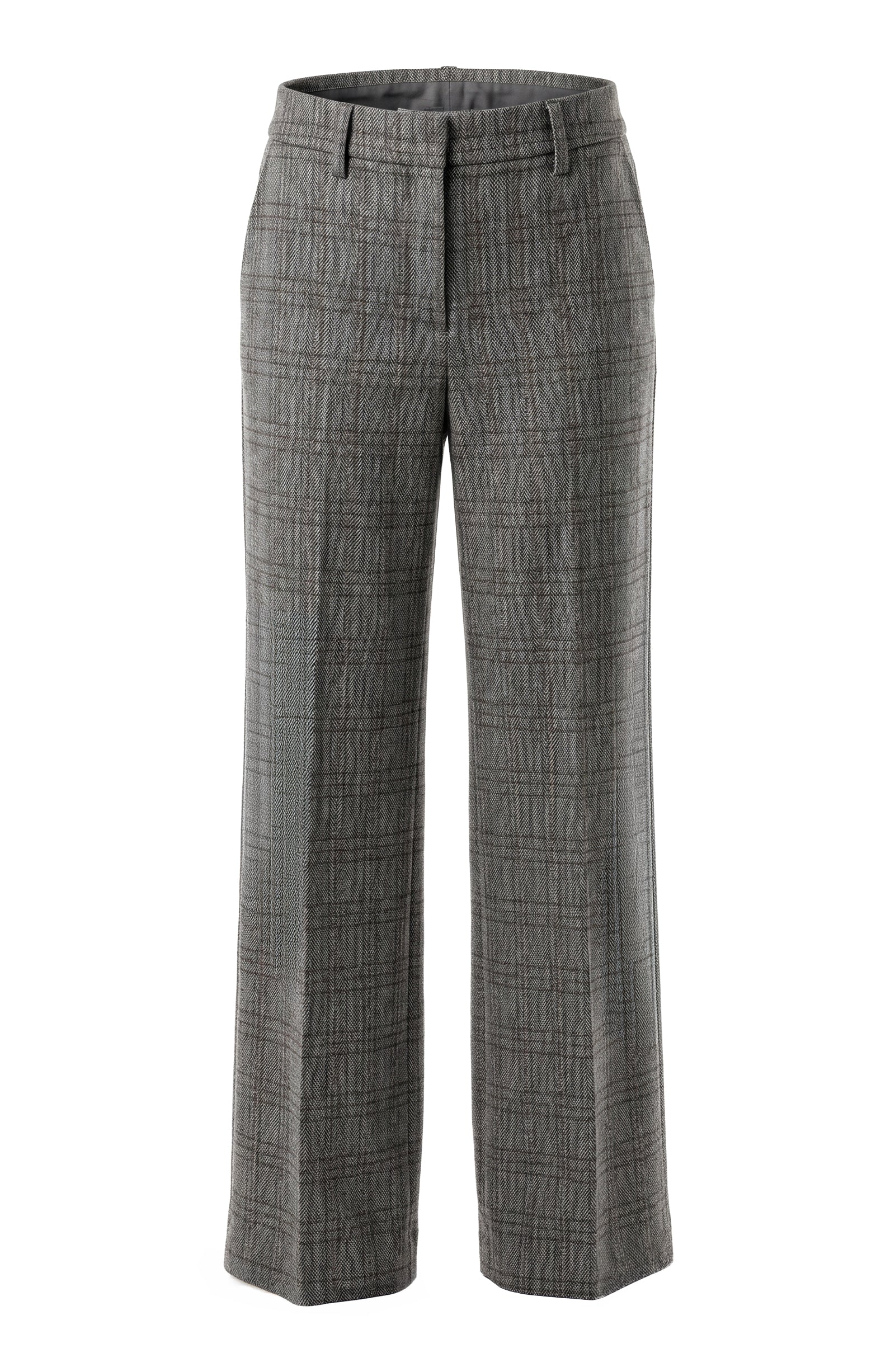 LPLA Herringbone Kelsey Wide Leg Trouser
