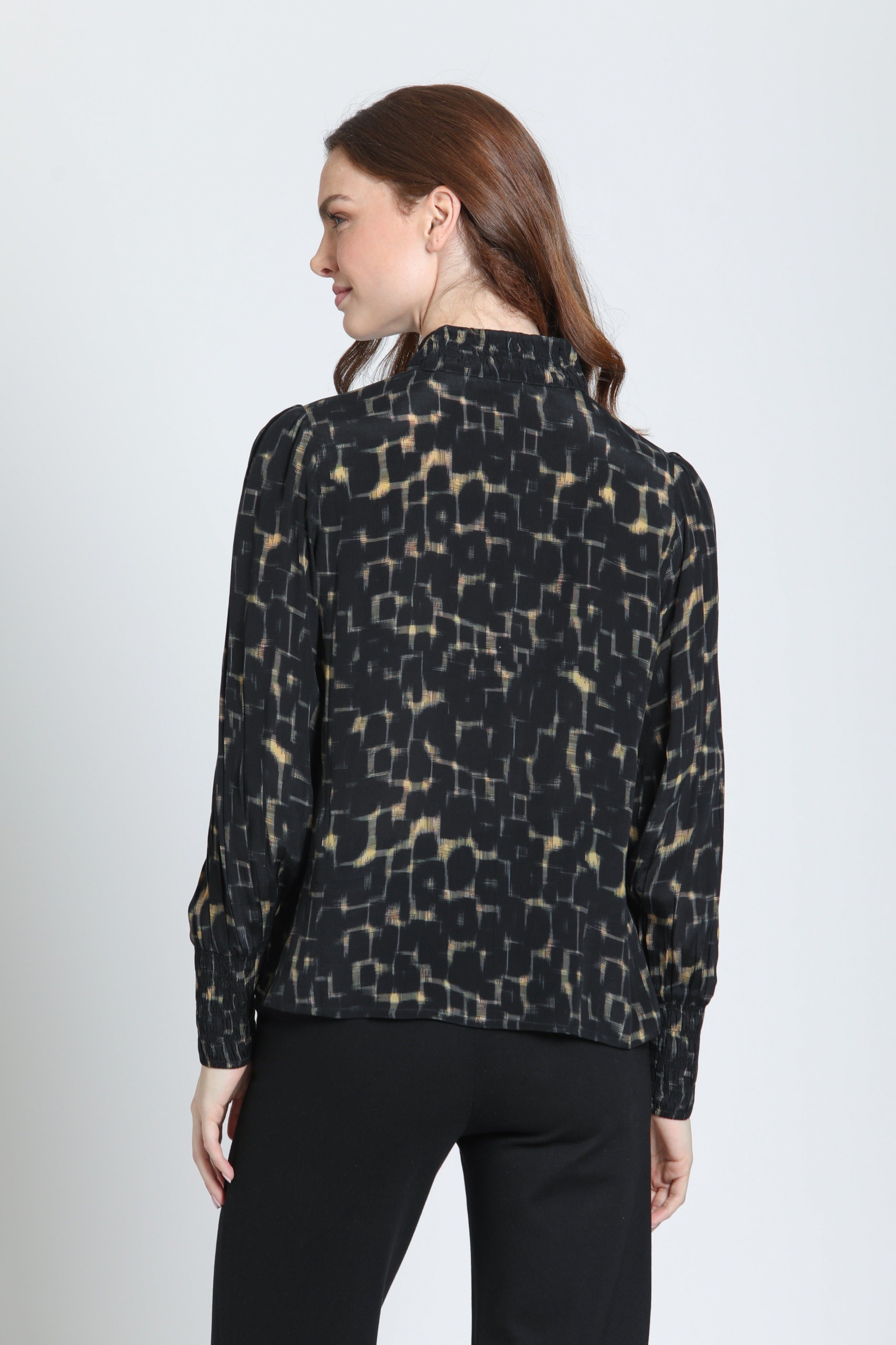 APNY Onyx & Amber Blouse