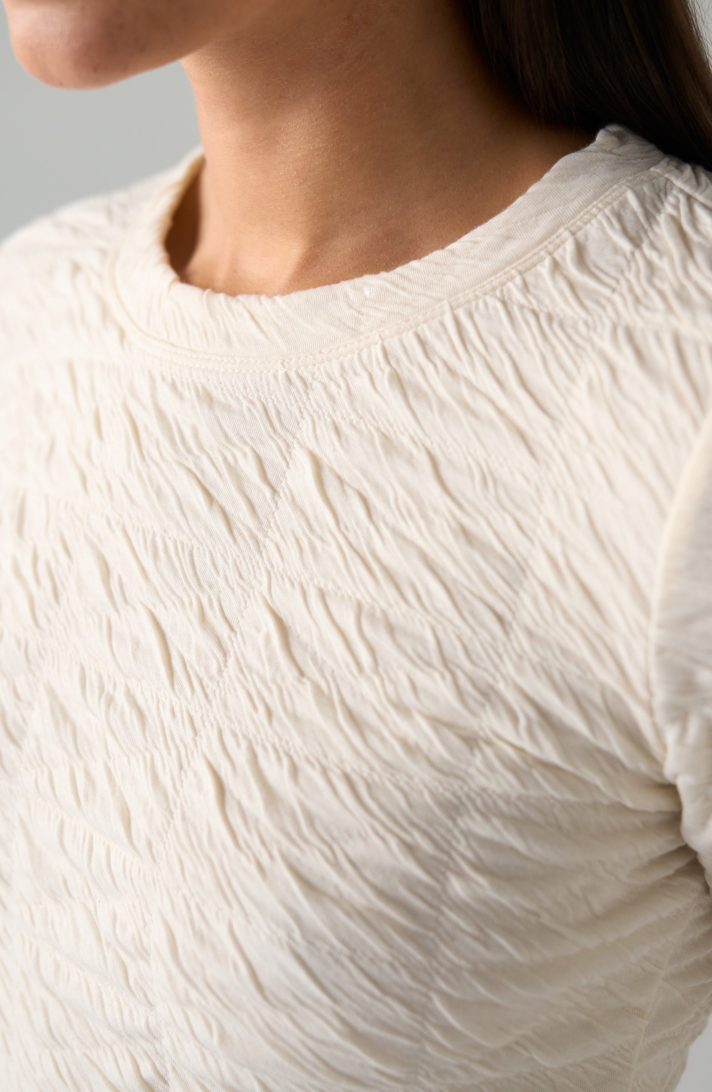 LPLA Flare Sleeve Crew Neck