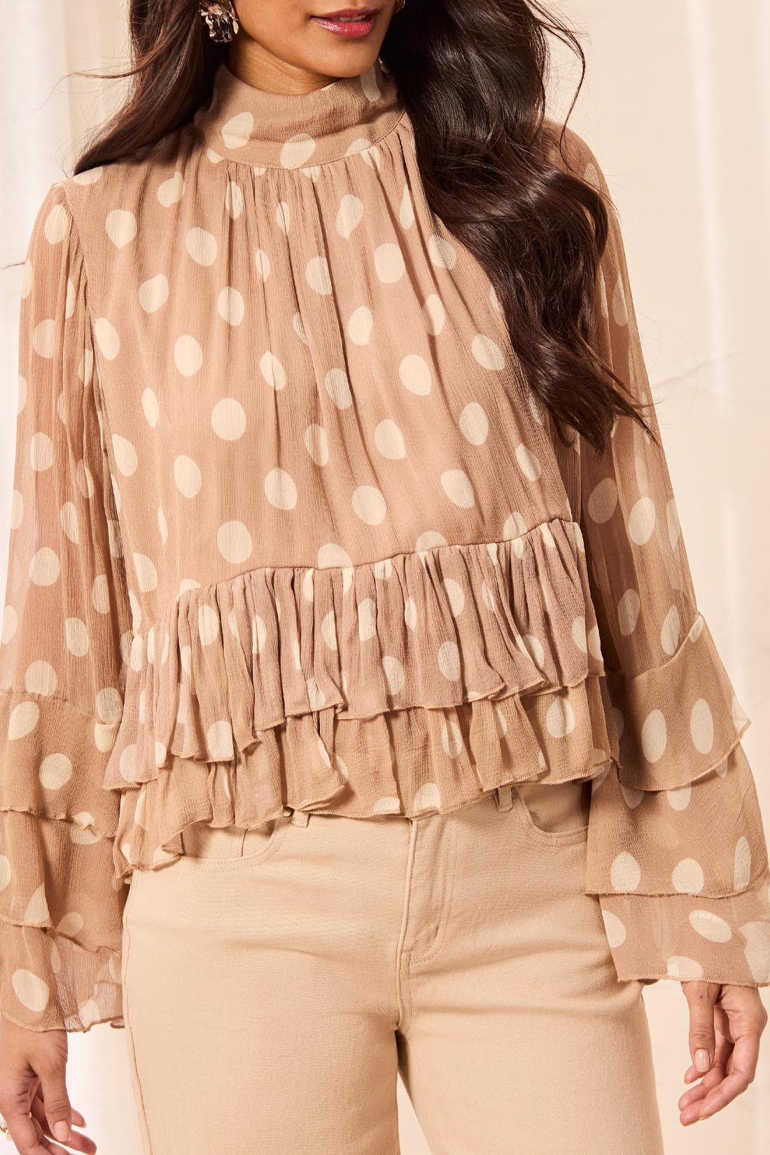 TRBL Peplum Blouse