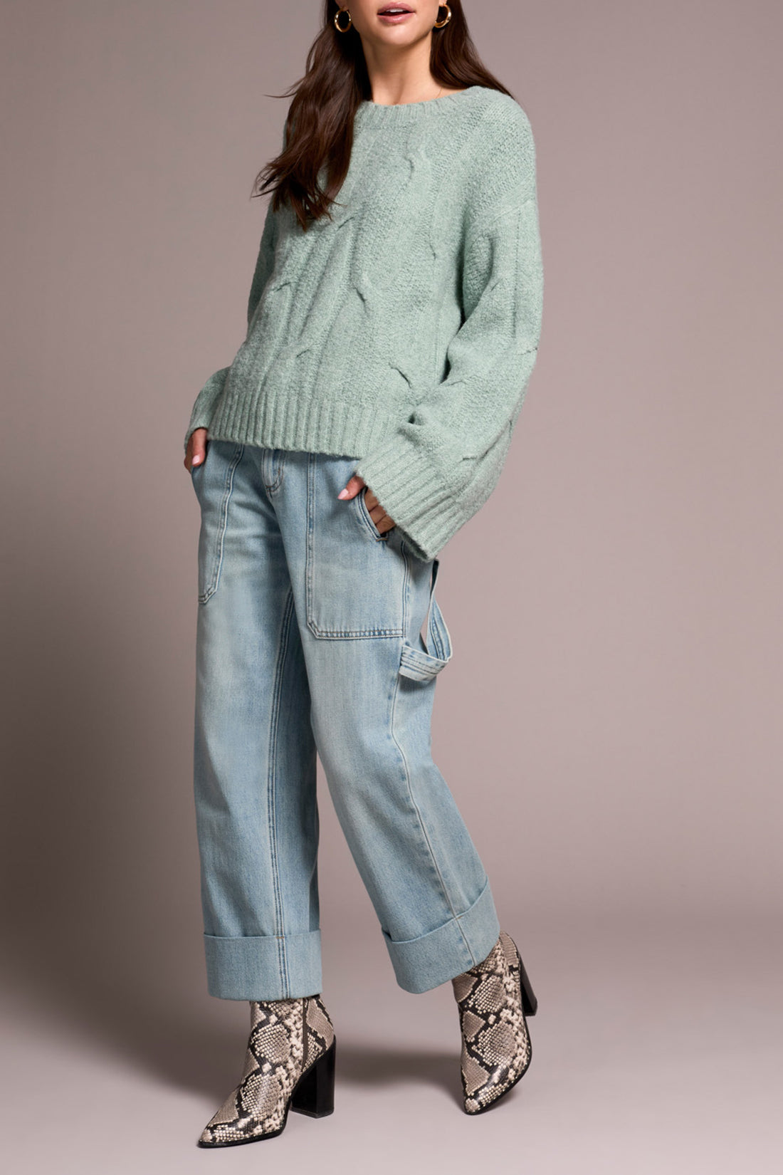 TRBL Silverpine Cable Sweater
