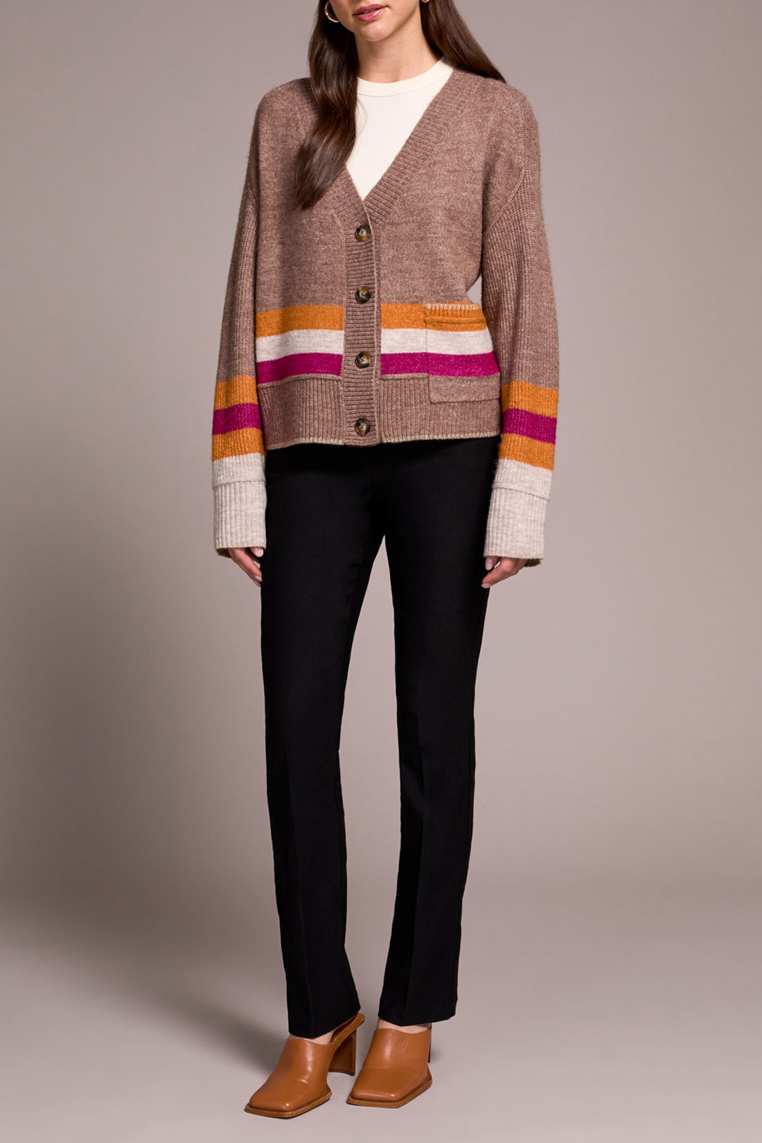 TRBL Mocha Cardigan