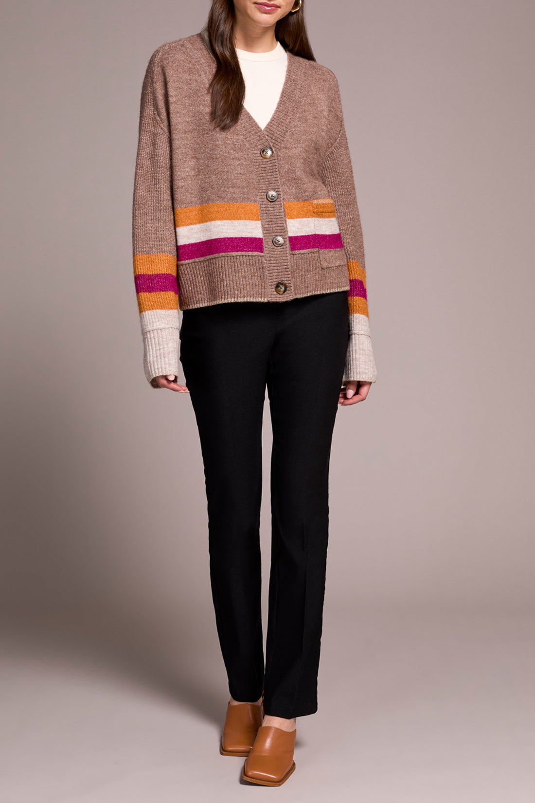 TRBL Mocha Cardigan
