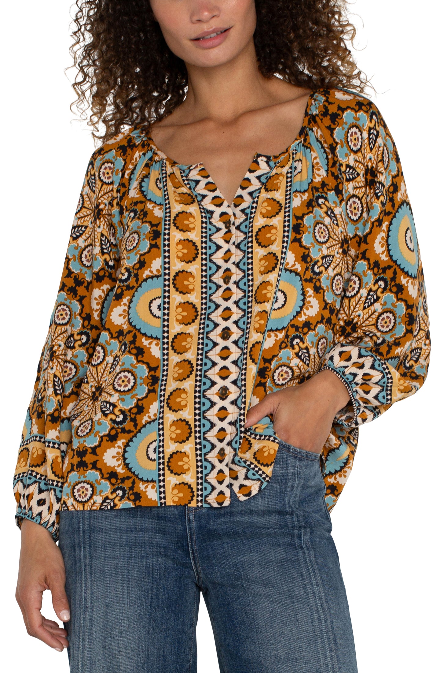 LPLA Ocean Jasper Blouse