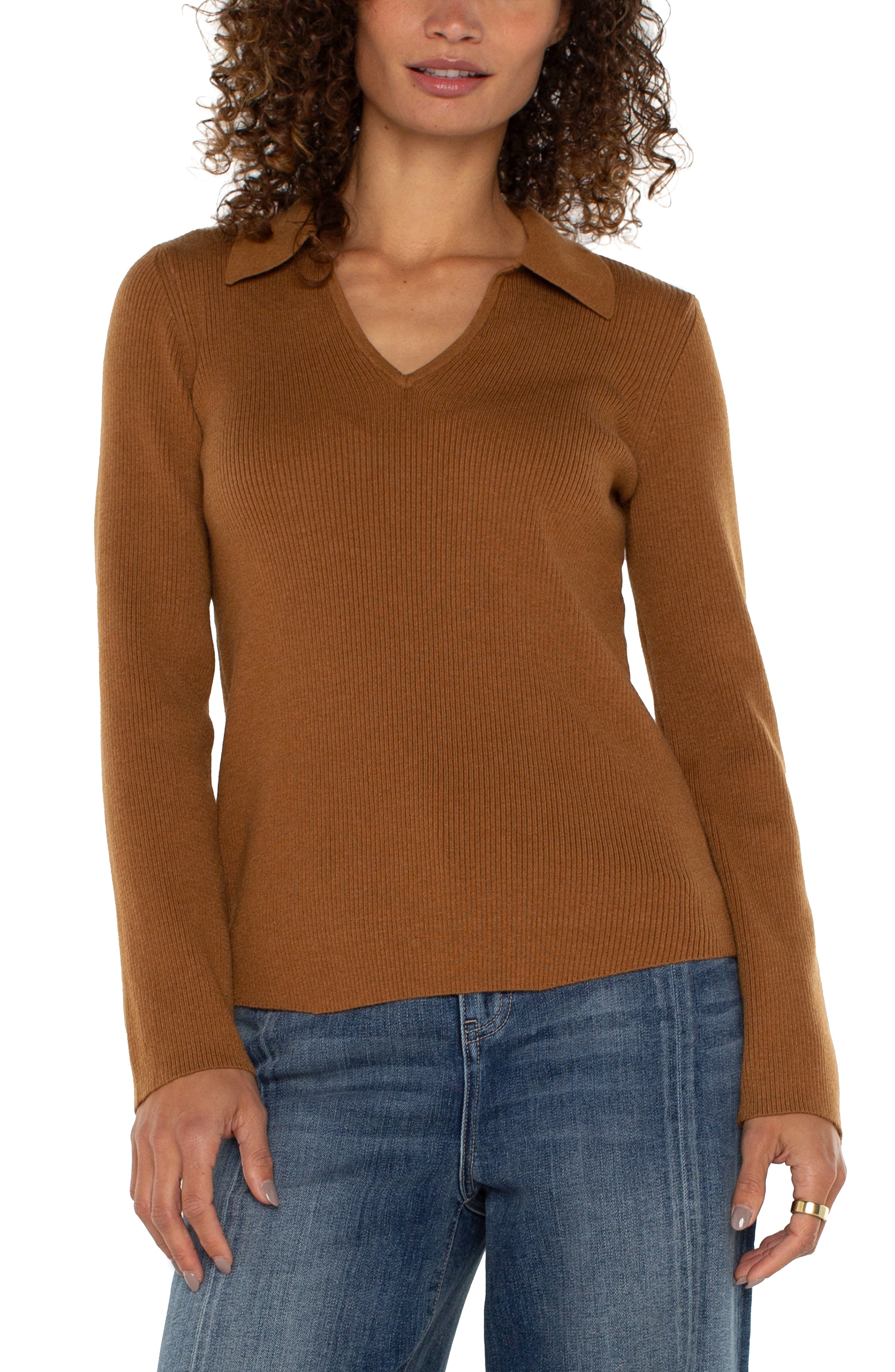 LPLA Collared Sweater