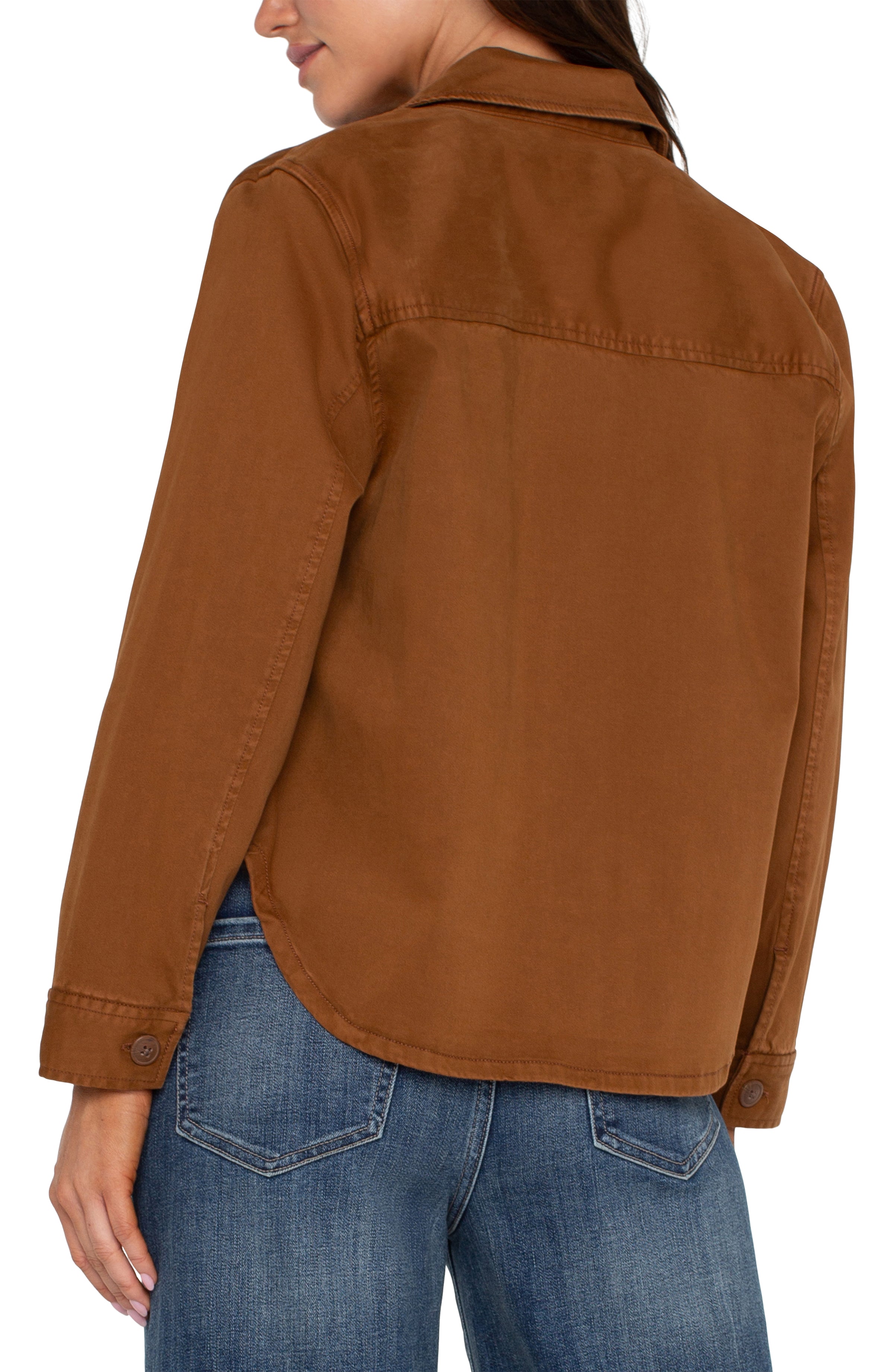 LPLA Jasper Brown Shirt Jacket