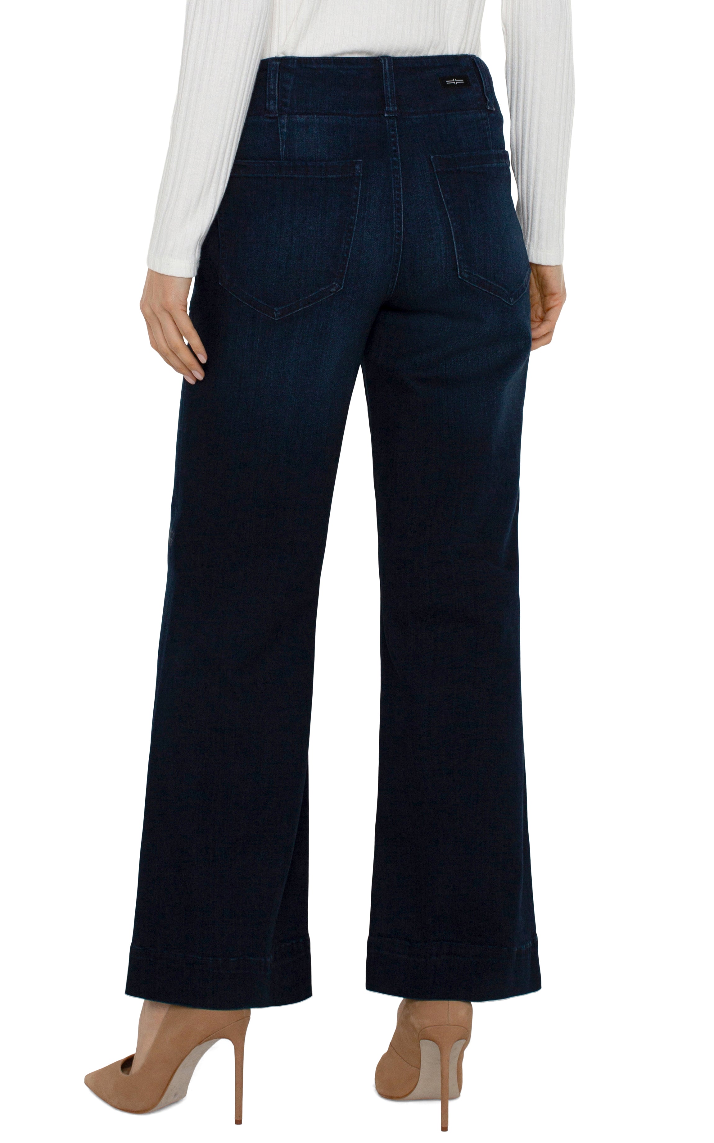 LPLA Summit Lake Wide Leg Denim Trouser