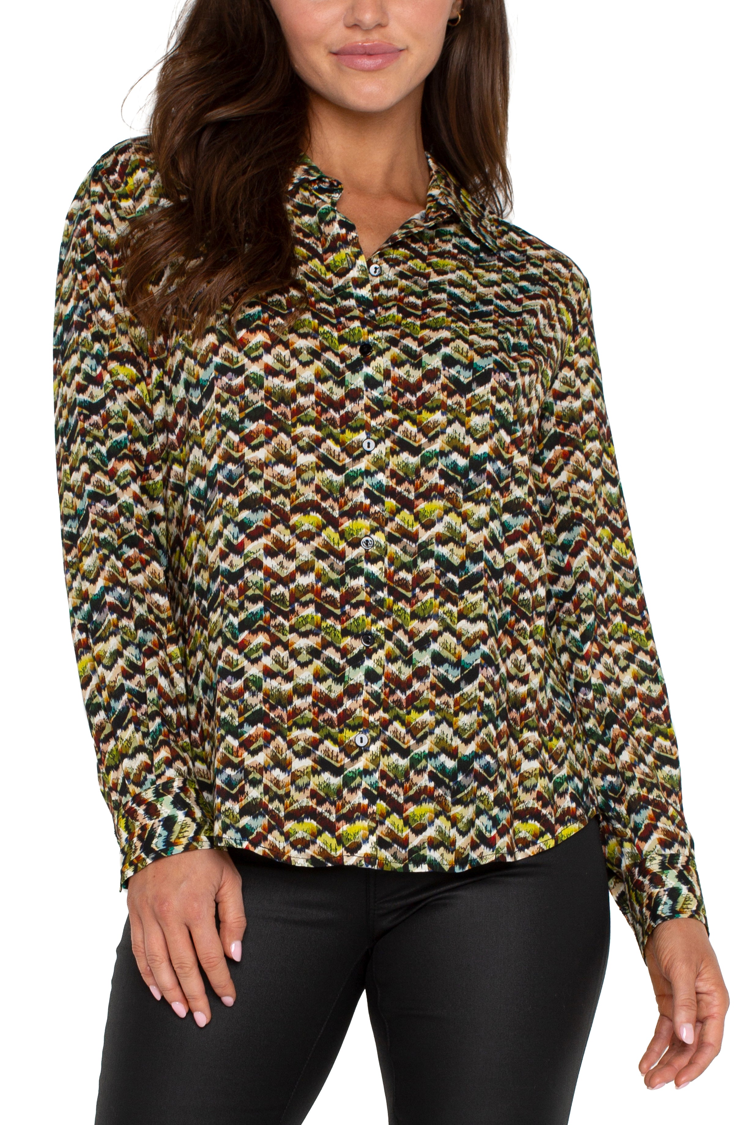 LPLA Tourmaline Print Blouse