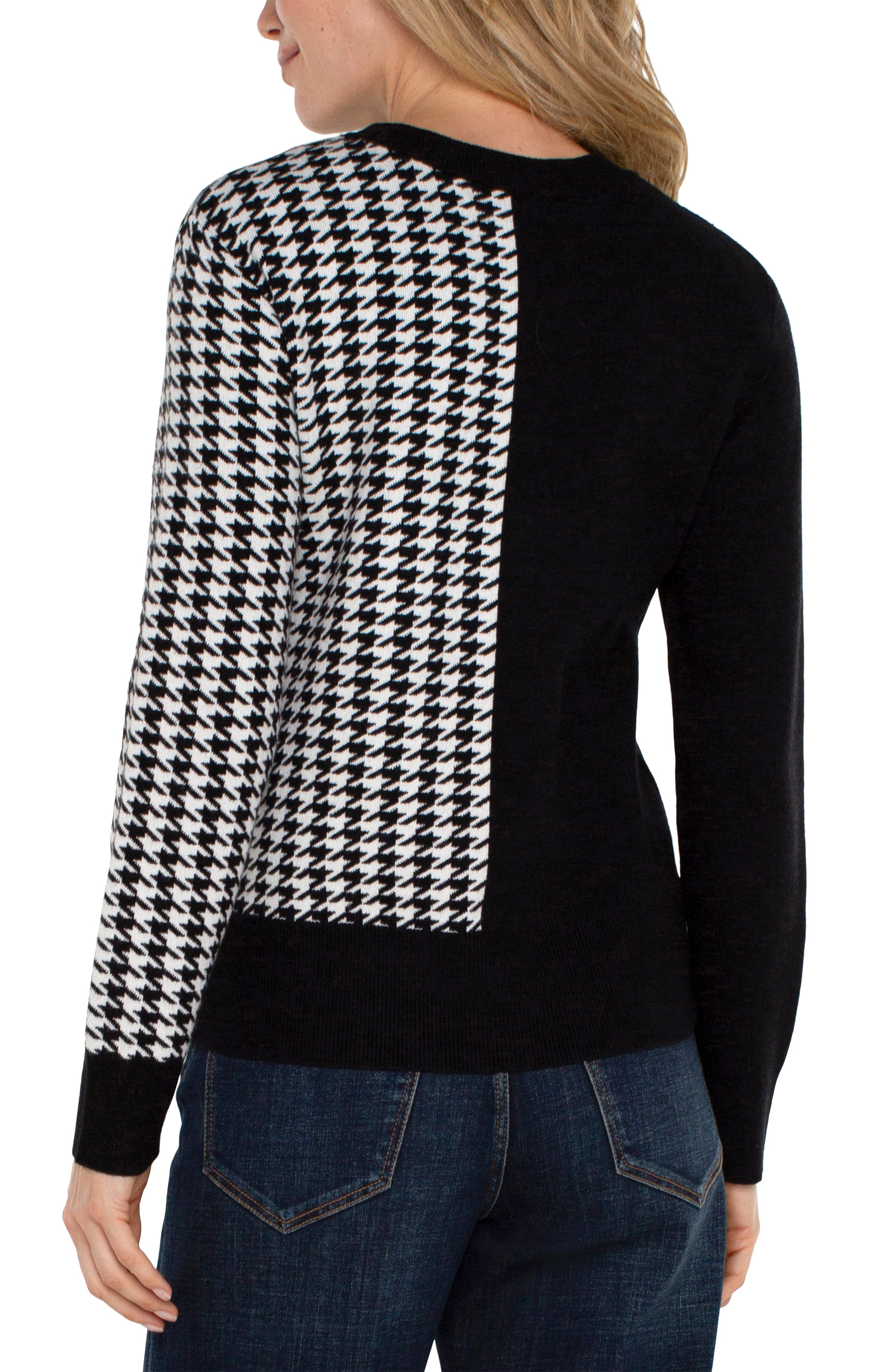 LPLA Houndstooth Sweater