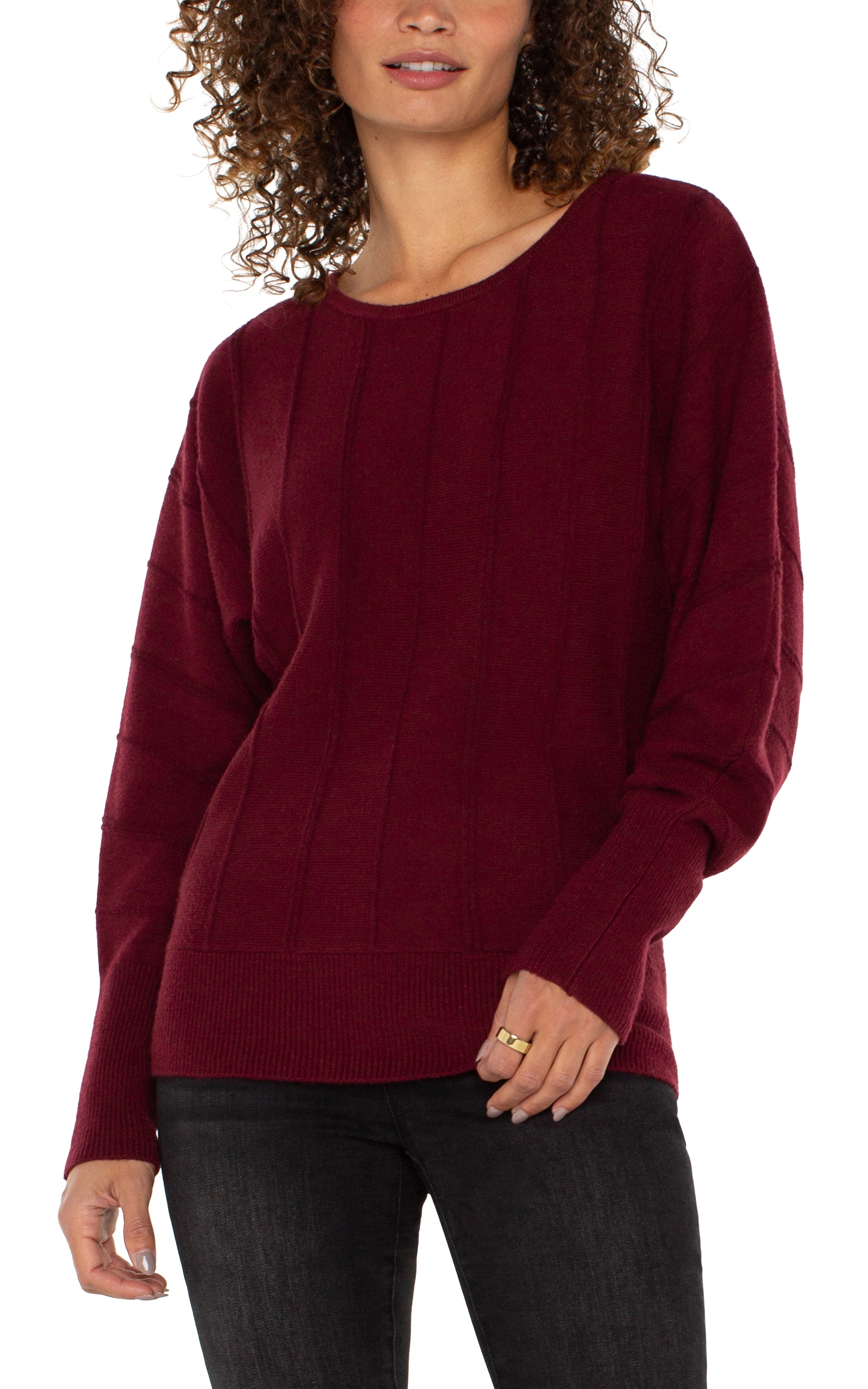 LPLA Pinot Noir Dolman Sweater