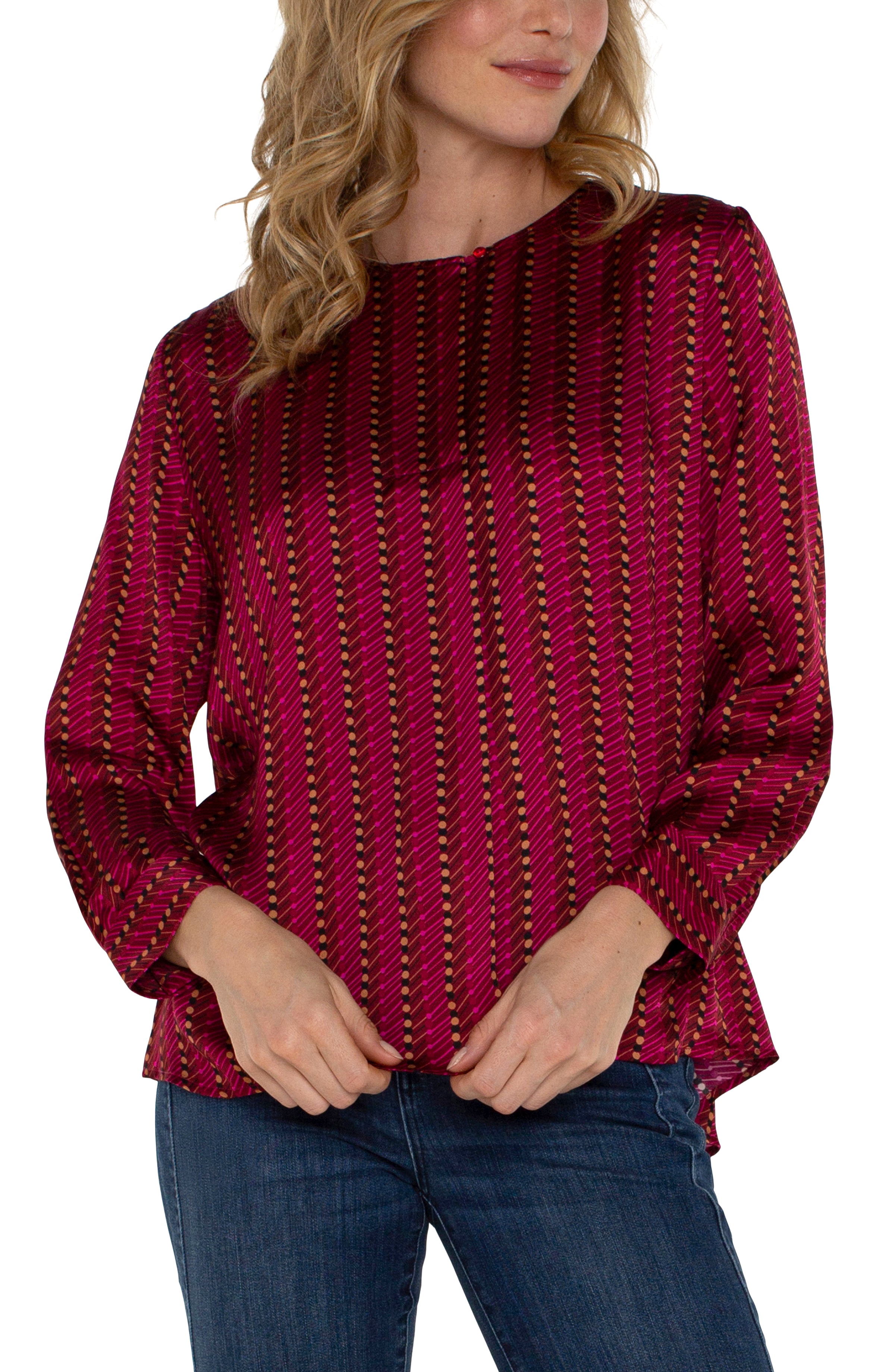 LPLA Star Ruby Popover Blouse