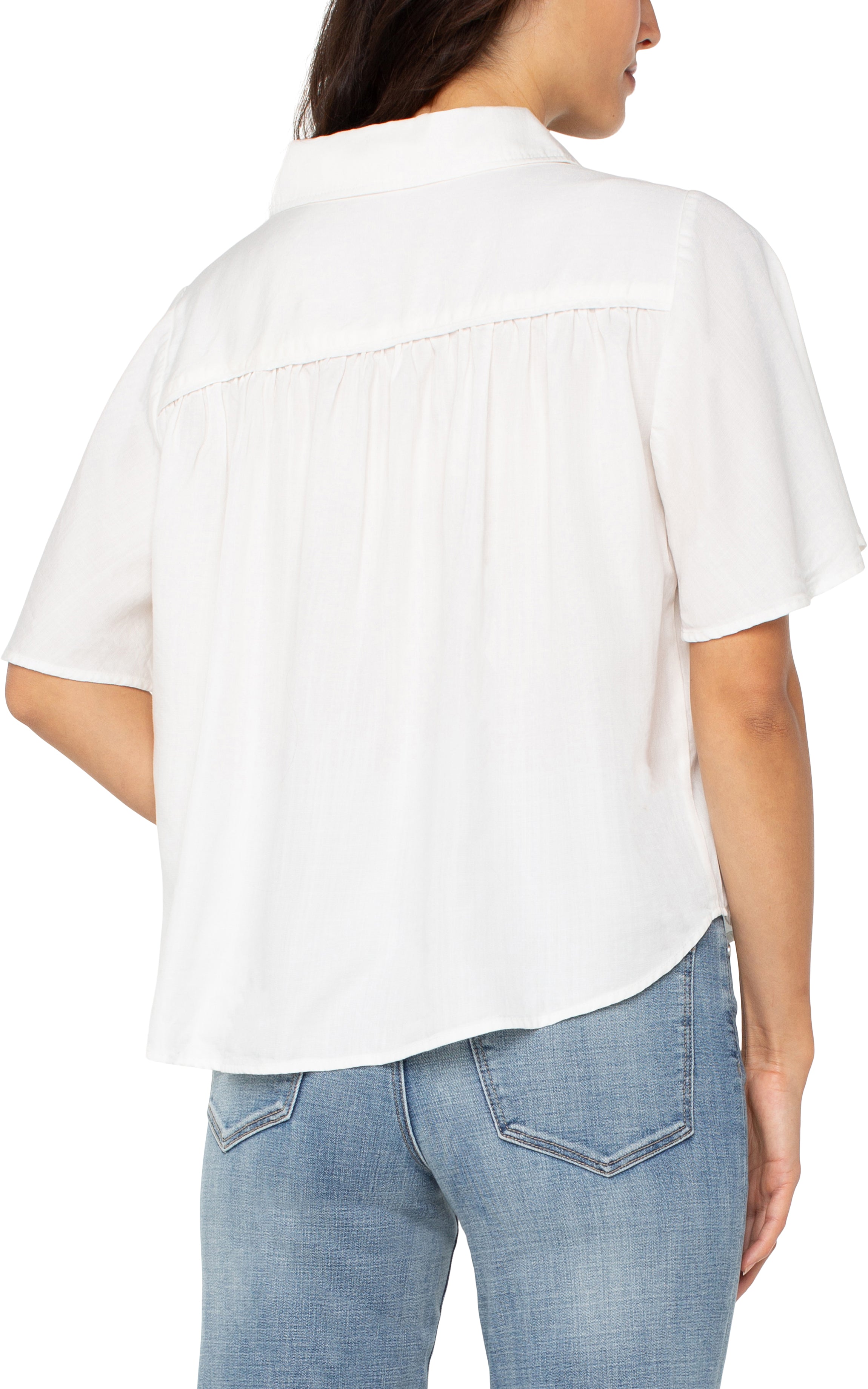 LPLA Delwood Half Sleeve Button Up