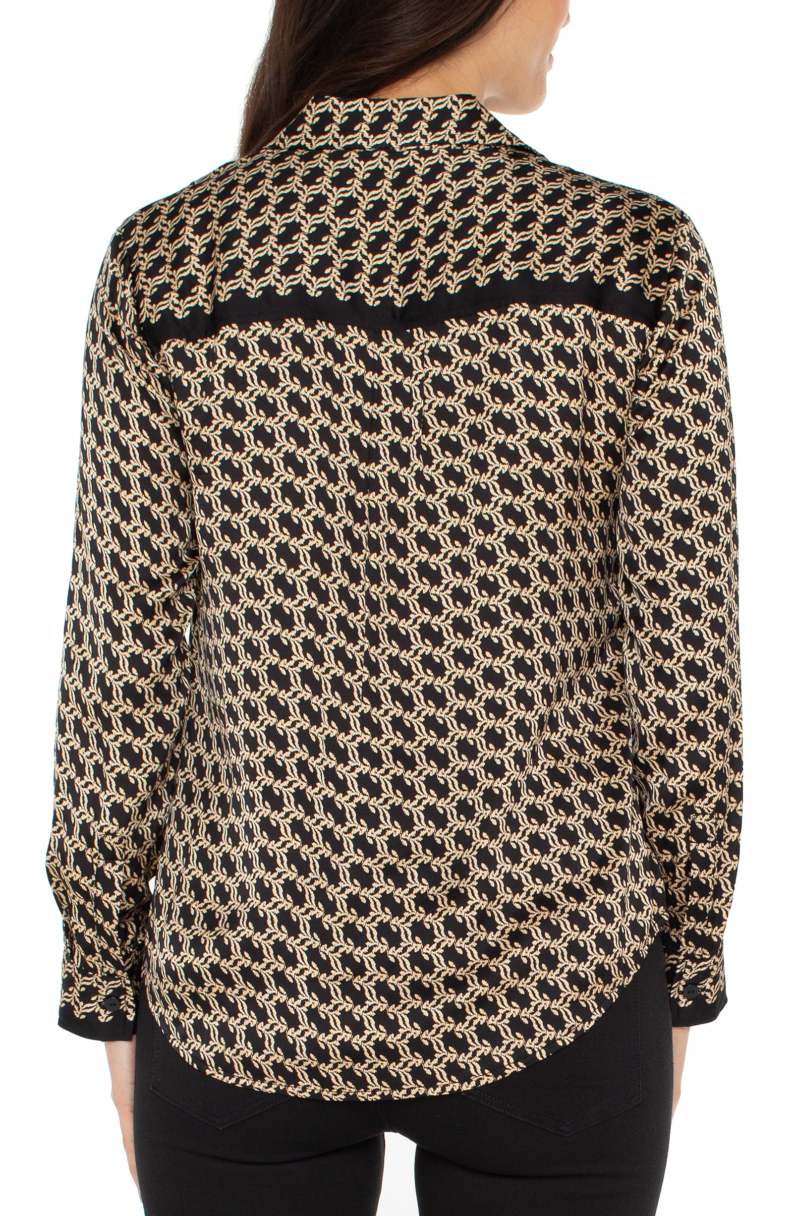 LPLA Black & Gold Blouse
