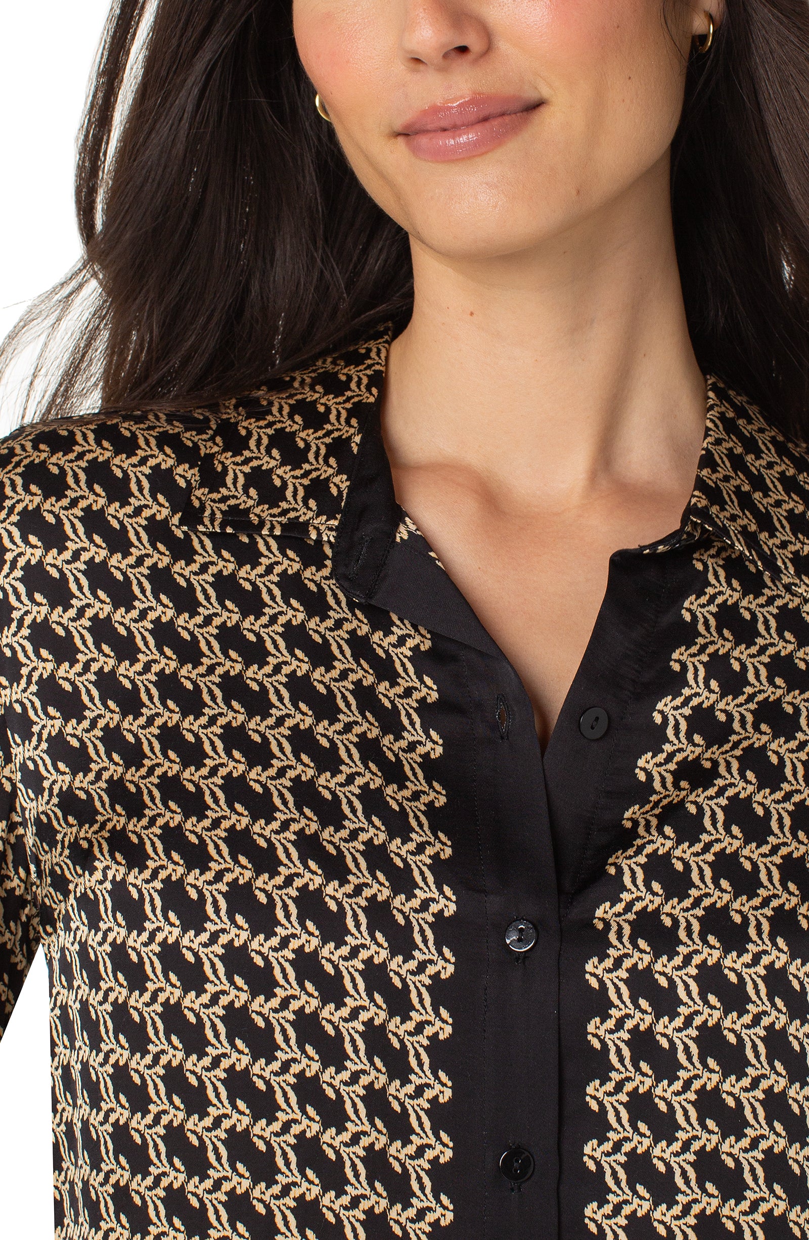 LPLA Black & Gold Blouse