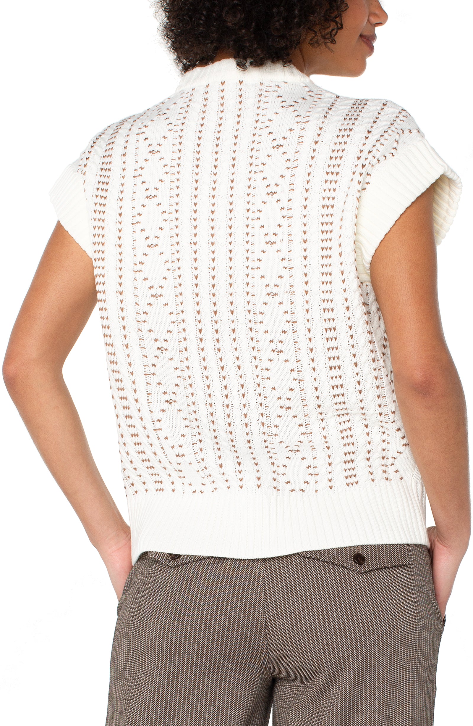 LPLA Dolman Half Zip Sweater