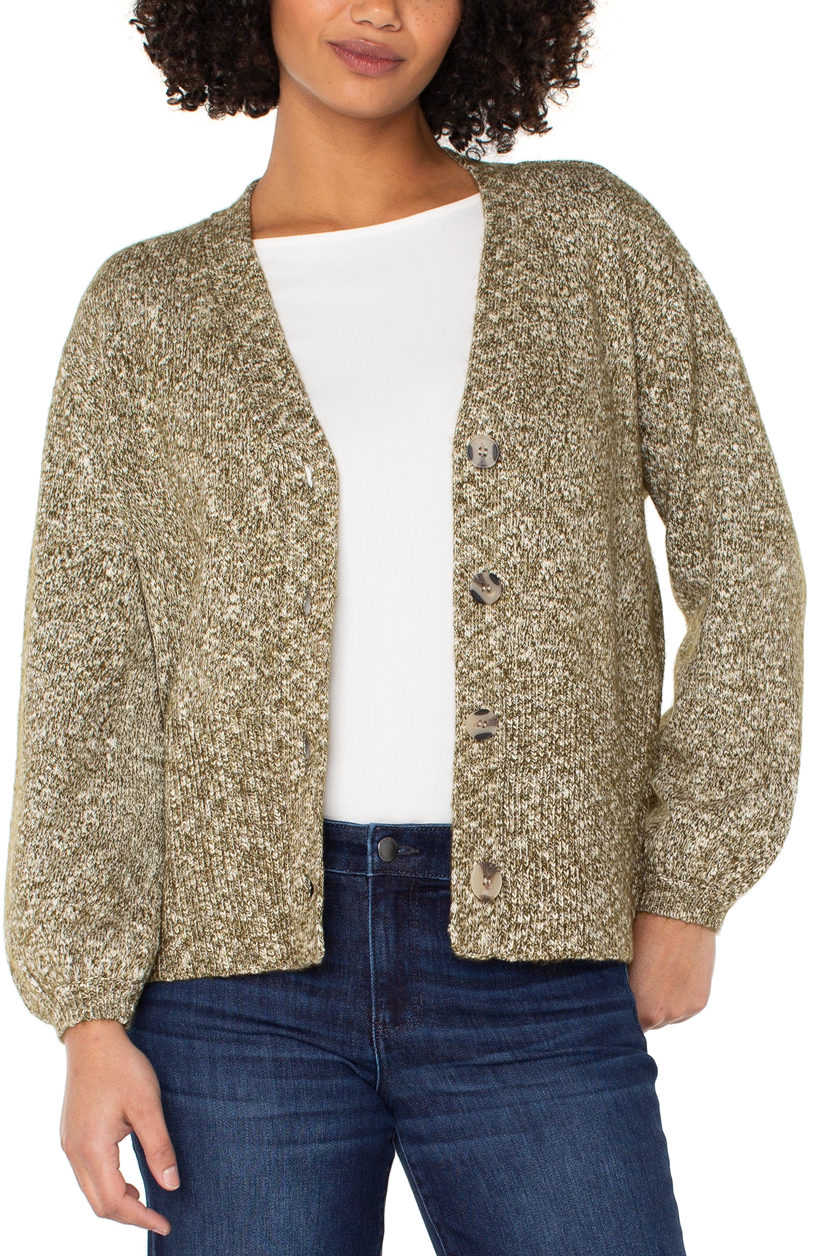 LPLA Button Front Cardigan