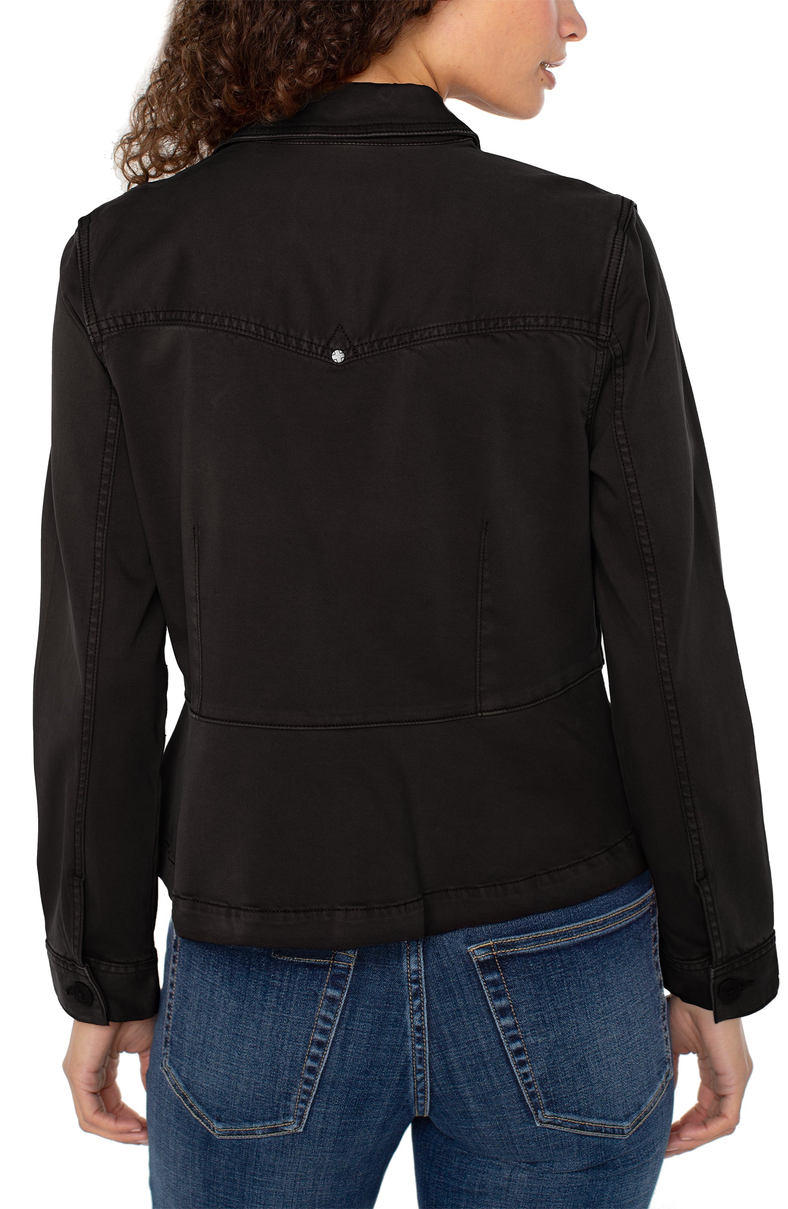 LPLA Onyx Peplum Jacket