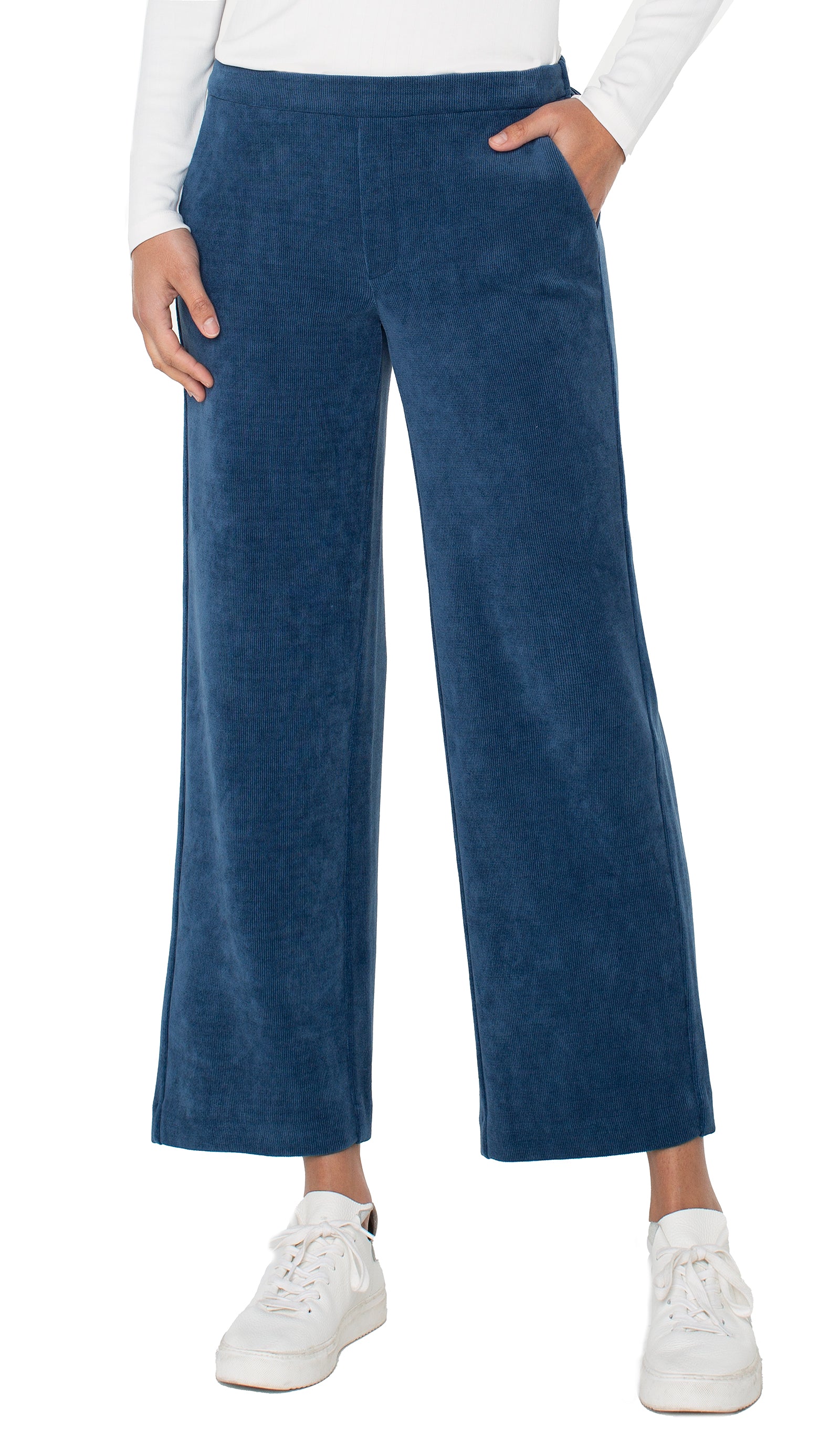 LPLA Pacific Blue Corduroy Crop