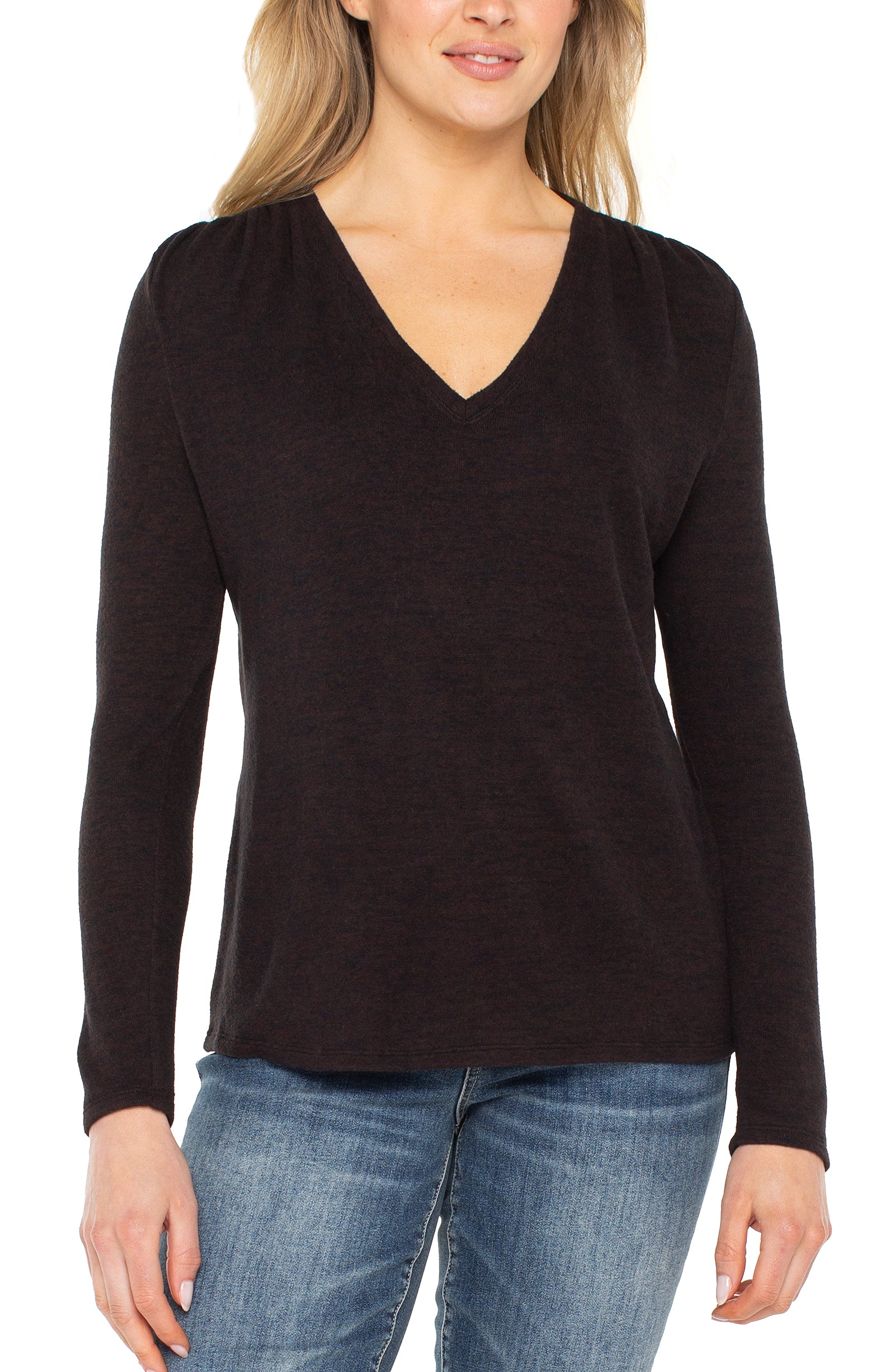 LPLA Java Melange Knit Top