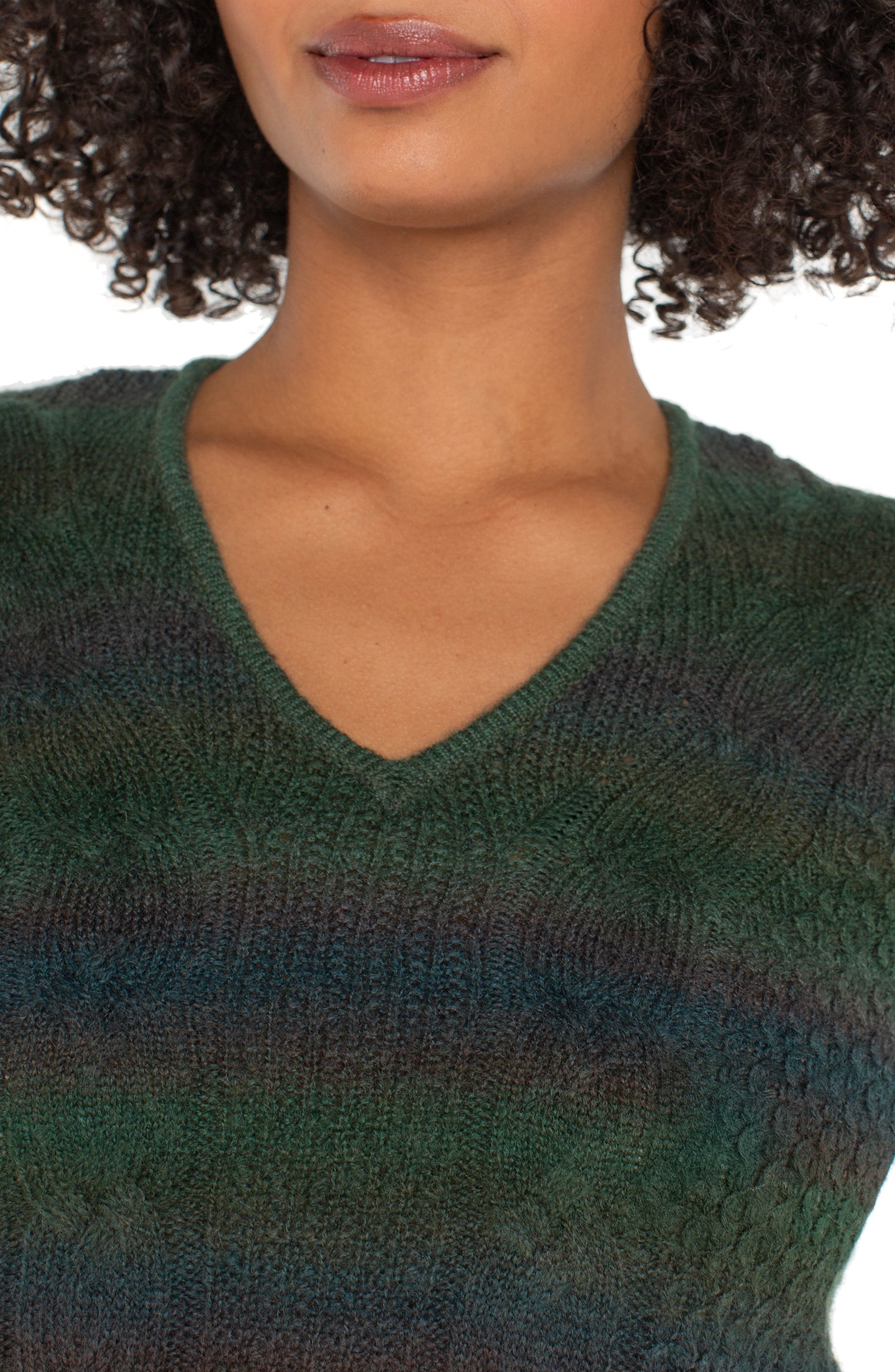 LPLA Emerald Space Dye Sweater