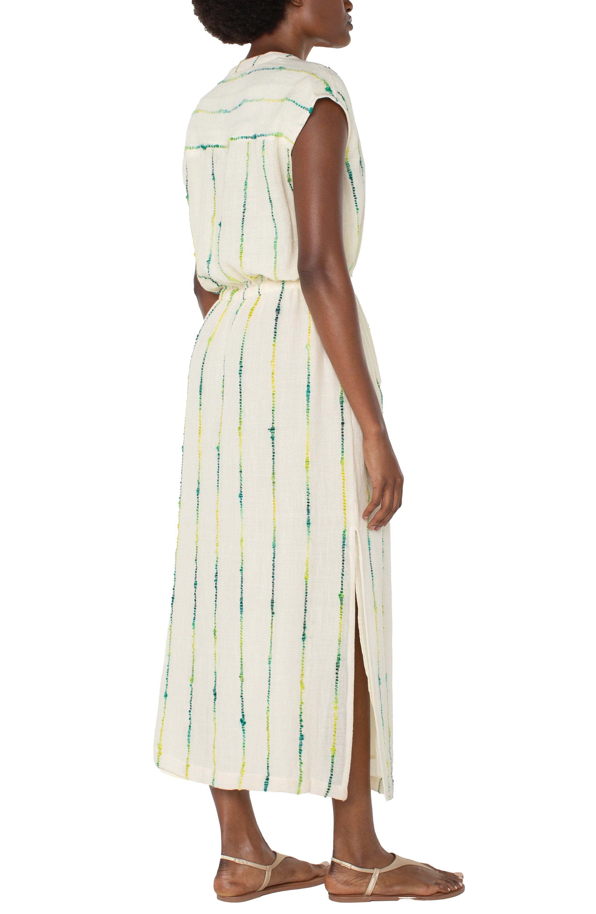 LPLA Midi Dress Ombre Green