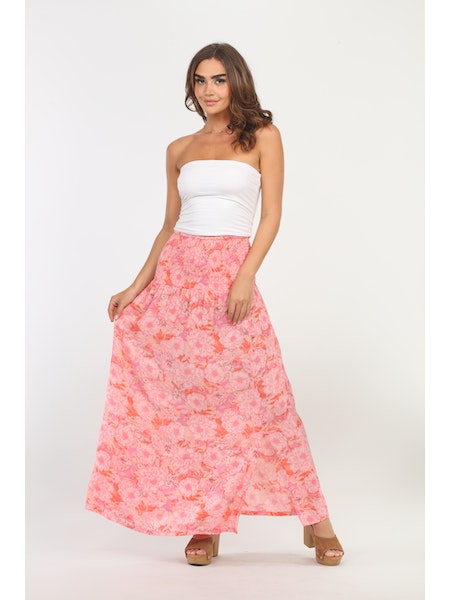Nikolina Smocked Tube Dress/Maxi Skirt