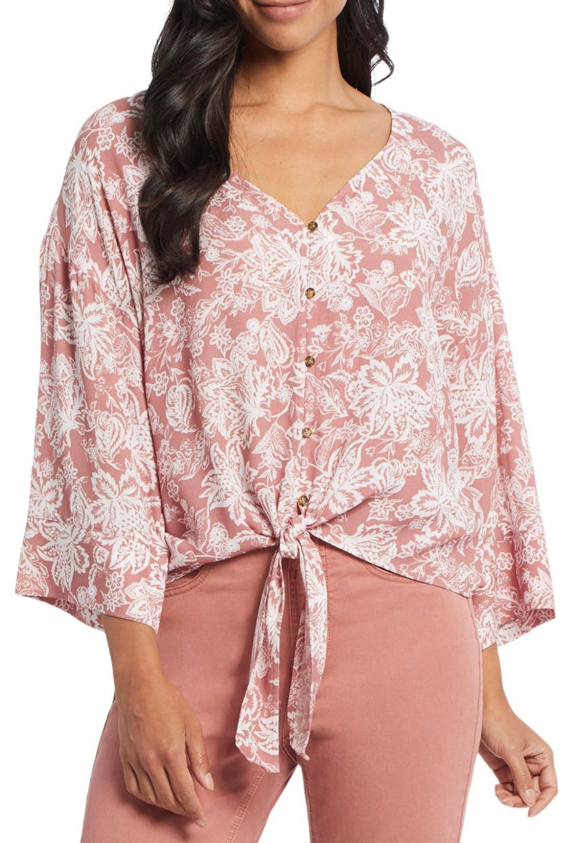 TRIBAL kimono blouse